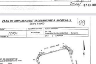 Teren Constructii intravilan de 5000 mp, in Cumpana