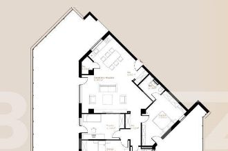 Apartament cu 4 camere semidecomandat in Floresti