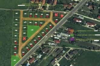 Teren Constructii intravilan de 400 mp, in Nord