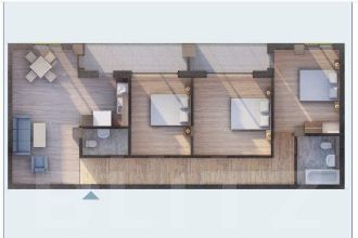 Apartament cu 4 camere semidecomandat in Calea Moldovei