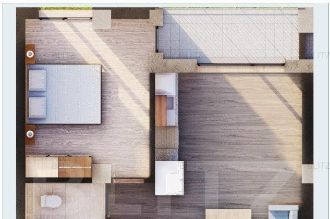 Apartament 2 camere, 42mp utili, Calea Moldovei