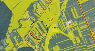 Teren intravilan de constructii 1.055 mp in Selimbar