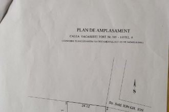 Teren Constructii intravilan de 520 mp, in Vacaresti