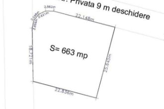 Teren Constructii intravilan de 663 mp, in Ampoi 3