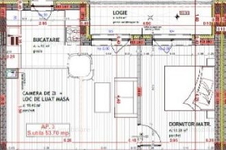 Apartament de 2 camere, 53,70 mp, zona Avram Iancu