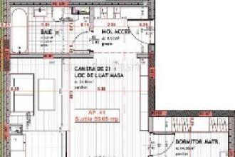 Apartament de 2 camere, 55,65 mp, zona Avram Iancu.