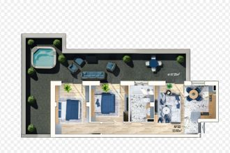 Apartament cu 3 camere decomandat in Apahida
