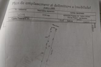 Proprietar vand Teren extravilan 3550 mp, Plopeni , tarlaua "Pod de Piatră" 