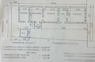 Casa individuala cu 3 camere in Bd. Cosbuc