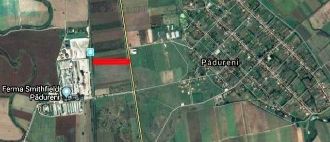Teren Constructii intravilan de 30000 mp, in Padureni (Jebel)