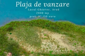 Plaja de vanzare Ghioroc, Jud. Arad, 33,5 euro/mp