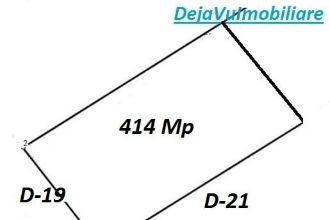 Teren Constructii intravilan de 414 mp, in Sisesti