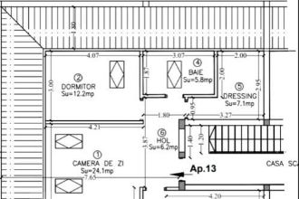 Apartament cu 2 camere semidecomandat in Chisoda