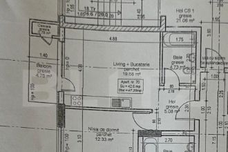 Apartament cu 2 camere semidecomandat in Floresti