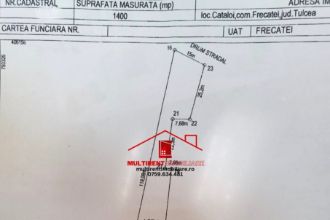 Teren Constructii intravilan de 1400 mp, in Cataloi
