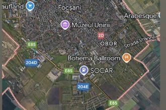 Teren Focsani zona nord - 31 Ha suprafata compacta.