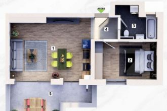 Apartament cu 2 camere decomandat in Mehala