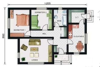Casa individuala cu 3 camere in Olimpia-Stadion