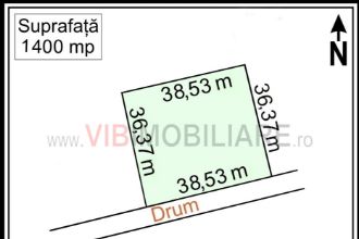 Teren Constructii intravilan de 1400 mp, in Baneasa