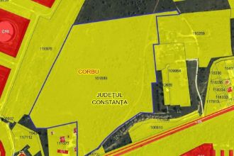 Teren com. Corbu, jud Constanta, oportunitate investitie