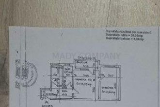 Sat Vacanta 2 camere 41 mp centrala gaze liber