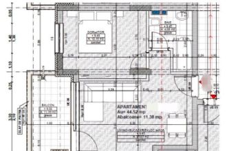 Apartament cu 2 camere decomandat in Floresti
