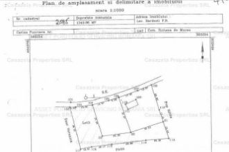 Teren Constructii extravilan de 1350 mp, in Santana de Mures