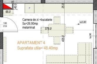 Apartament cu 2 camere decomandat in Santandrei