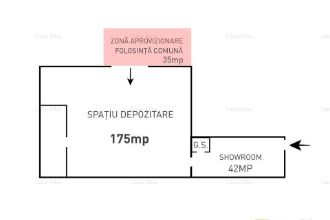 Zona industriala - Silk, 217mp (showroom + depozitare), pret excelent
