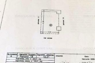 Loc de parcare etaj -1, Tomis Plus - str Verona - 15.500 euro