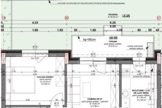 Apartament cu 2 camere semidecomandat in Chinteni