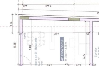 Apartament cu 2 camere decomandat in Marasti