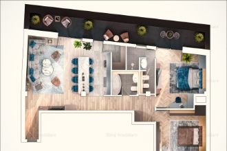 Apartament 2 camere, 63.35 mp, terasa, posibilitate finisare, zona Podului IRA