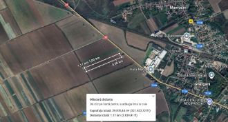 Teren Constructii intravilan de 30000 mp, in Mavrodin