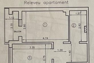 Apartament cu 3 camere decomandat in Nicolina
