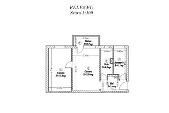 Apartament cu 2 camere semidecomandat in Complex Studentesc