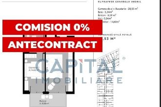 Apartament cu 2 camere semidecomandat in Sopor