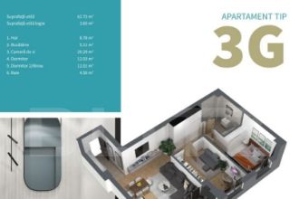 Apartament cu 3 camere decomandat in Circumvalatiunii