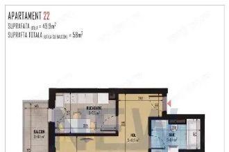 Apartament cu 2 camere de vanzare in Bragadiru COMISION 0% DIRECT DEZVOLTATOR