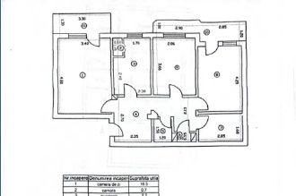 Apartament cu 3 camere decomandat in Pacurari