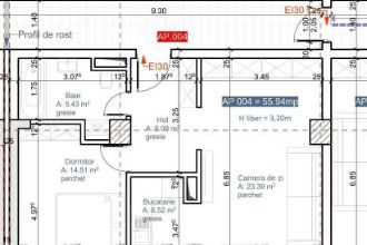 Apartament cu 2 camere semidecomandat in Plopilor