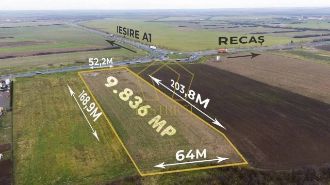 Teren agricol extravilan de 9836 mp, in Remetea Mare
