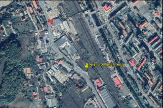 Teren Constructii intravilan de 7099 mp, in Sud-Vest