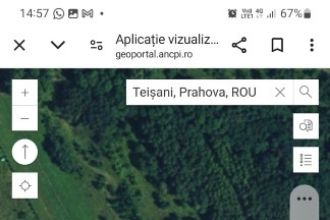 Teren Constructii intravilan de 8953 mp, in Teisani