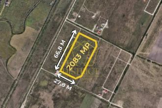 Teren Constructii intravilan de 2083 mp, in Mosnita Noua