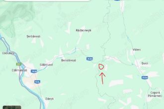 vand teren cu casa la 15 km de Calimanesti Caciulata
