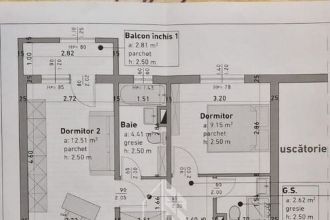 Apartament cu 3 camere decomandat, mobilat in Lipovei