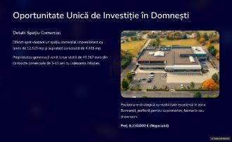 Spatiu comercial de Vanzare Domnesti