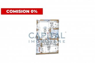 Apartament cu 2 camere semidecomandat in Marasti