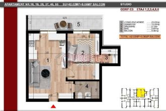 Studio - Biruintei - Bloc nou